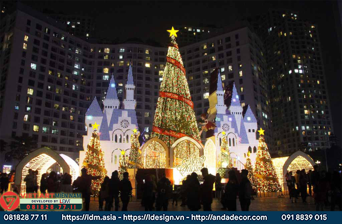 Christmas decoration service in Ho Chi Minh City